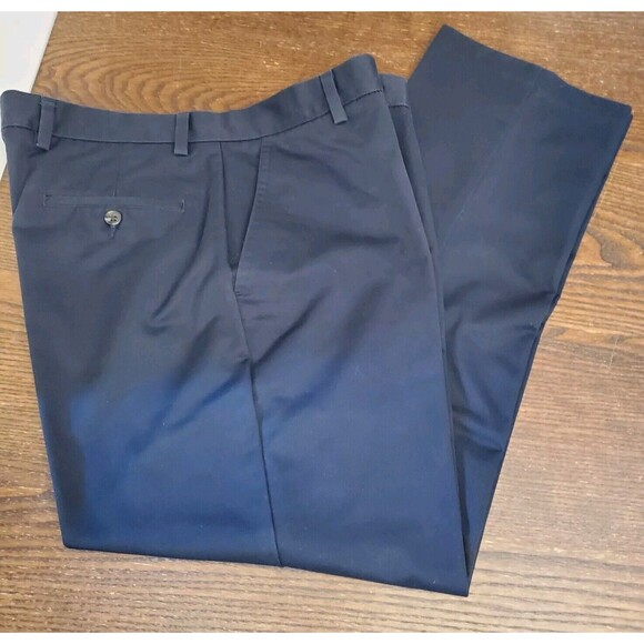 2 Pair Dockers & Wing & Anchor Dockers Khakis 36" x 30" Gray-ish Charcoal & Blue - Picture 9 of 16